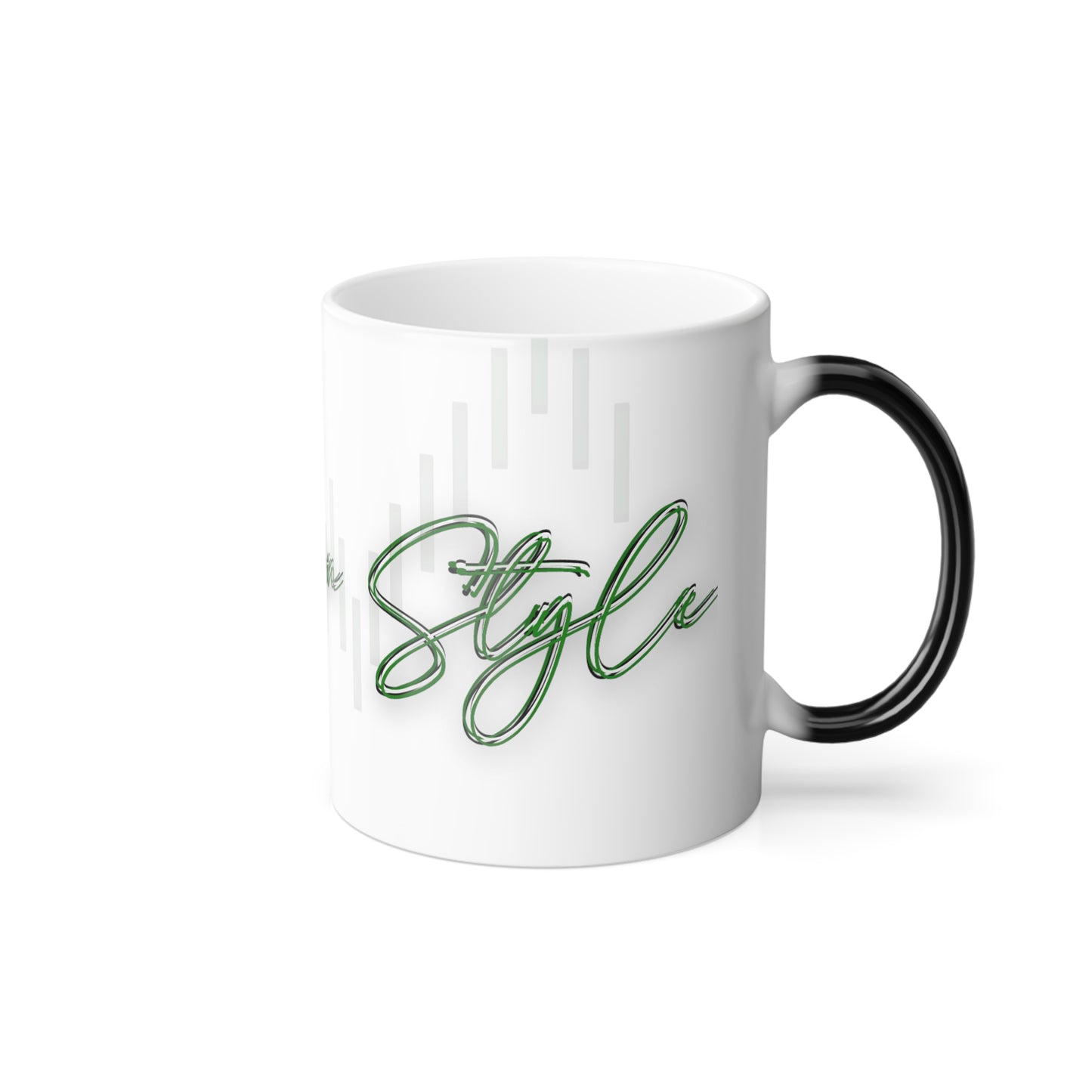 Fuel Your Style: Bullish on Style Coffee Mug Color Morphing Mug, 11oz